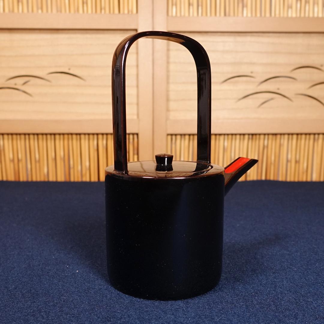 輪島塗 黒塗 沈金松図 屠蘇器揃 共箱