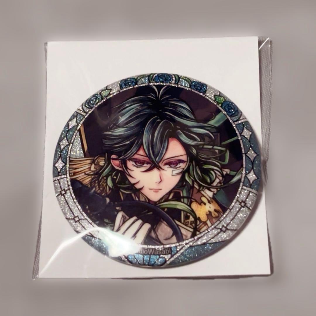 悪魔執事と黒い猫 あくねこ 展 メタル 缶バッジ ベリアン 悪魔執事と黒い