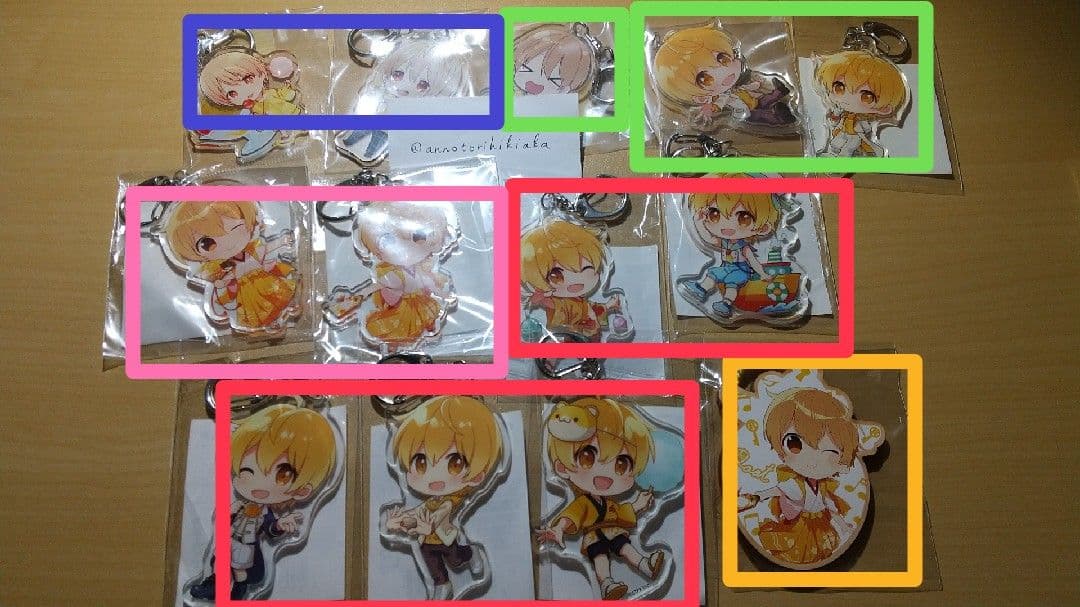 すとぷりグッズ アクリルキーホルダー アクキー