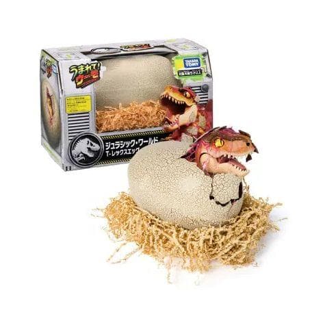 【新品】タカラトミー うまれて！ウーモ ジュラシックワールド T-レックスエッグ