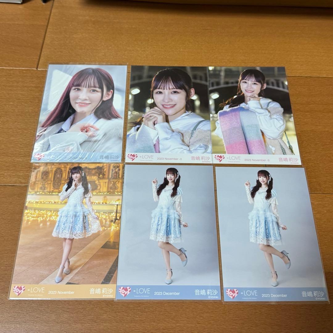 LOVE イコラブ音嶋莉沙 ラストノートしか知らない 直筆チェキ