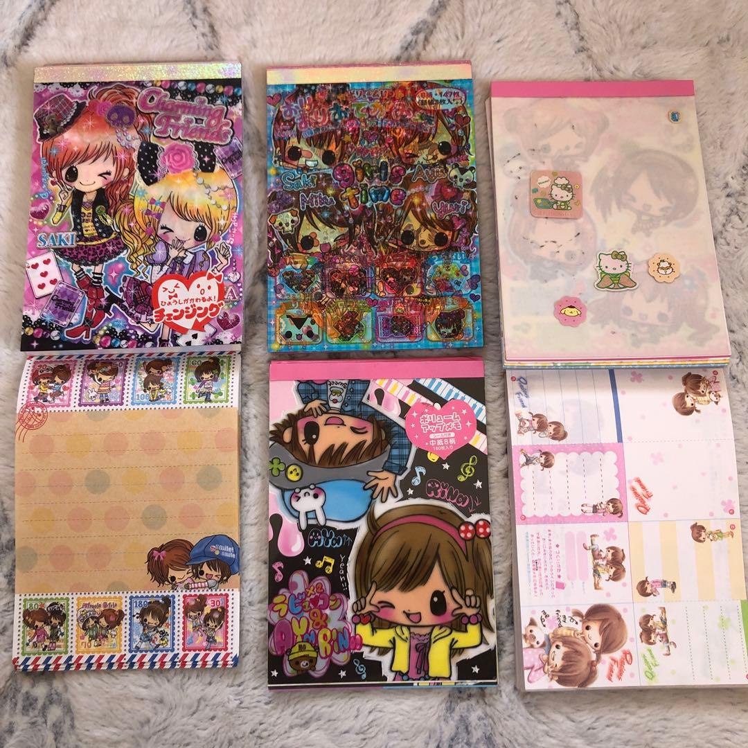 平成レトロ メモ帳 レア 女の子 ギャル ファンシー セット|mercari
