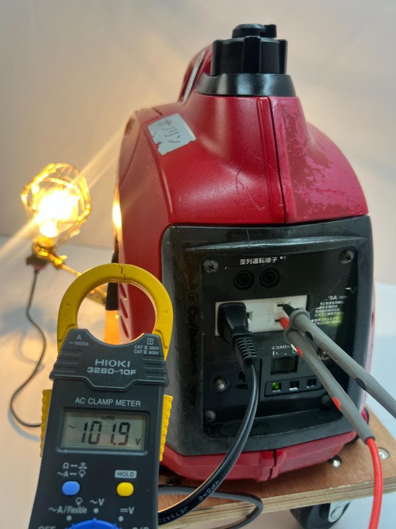 動作良好・保証付】HONDA ホンダ eu9i インバーター発電機 1054