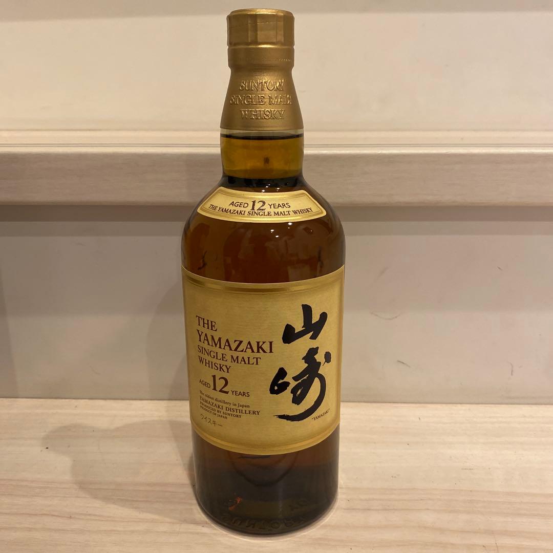 未開封品】山崎 12年 旧ボトル ピュアモルト ウイスキー 700ml 冊子付