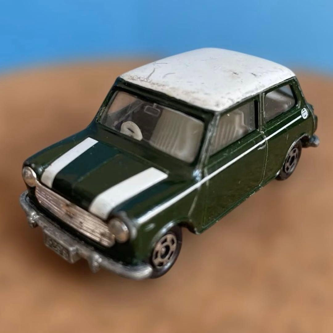 トミカ ミニクーパータイプ No.F8 グリーン×ホワイト 廃盤 - メルカリ