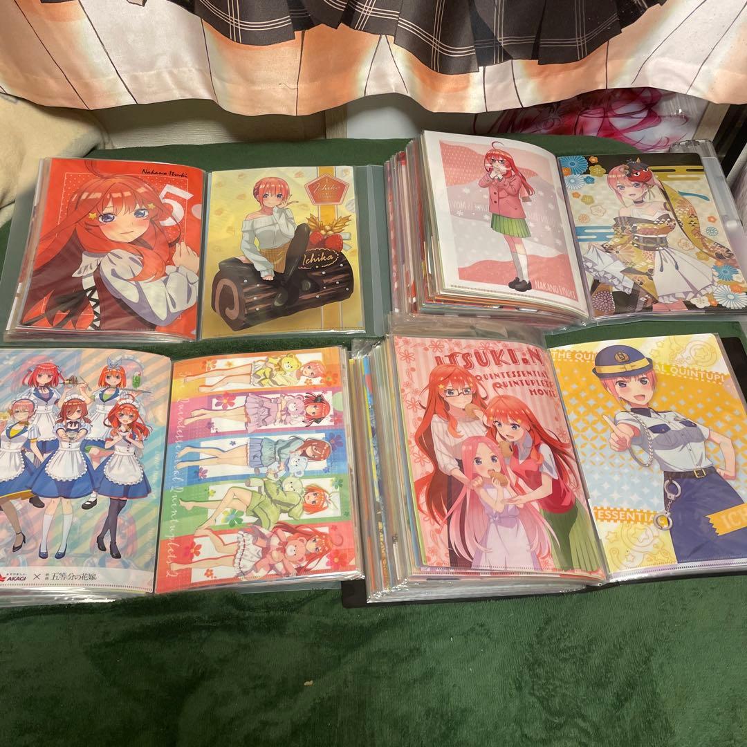 五等分の花嫁　クリアファイル　大量