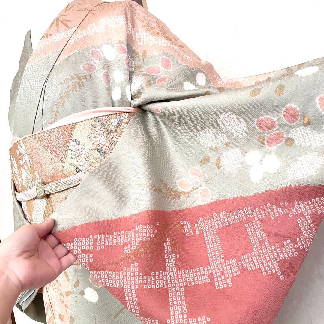 袷 4点 フルセット 訪問着 入学式 卒業式 入園式 卒園式