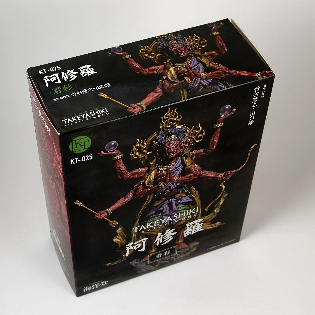 阿修羅・着彩　タケヤ式自在置物
