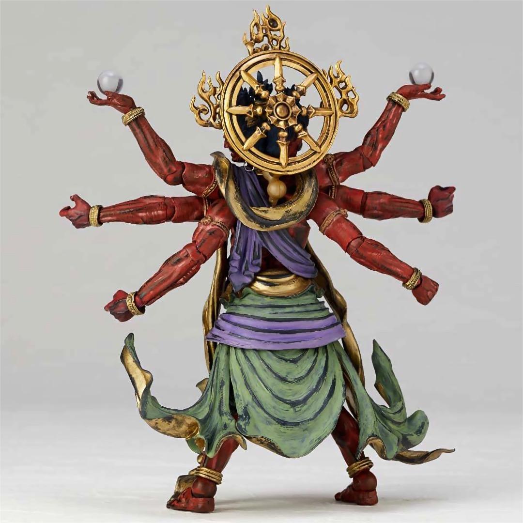 阿修羅・着彩　タケヤ式自在置物