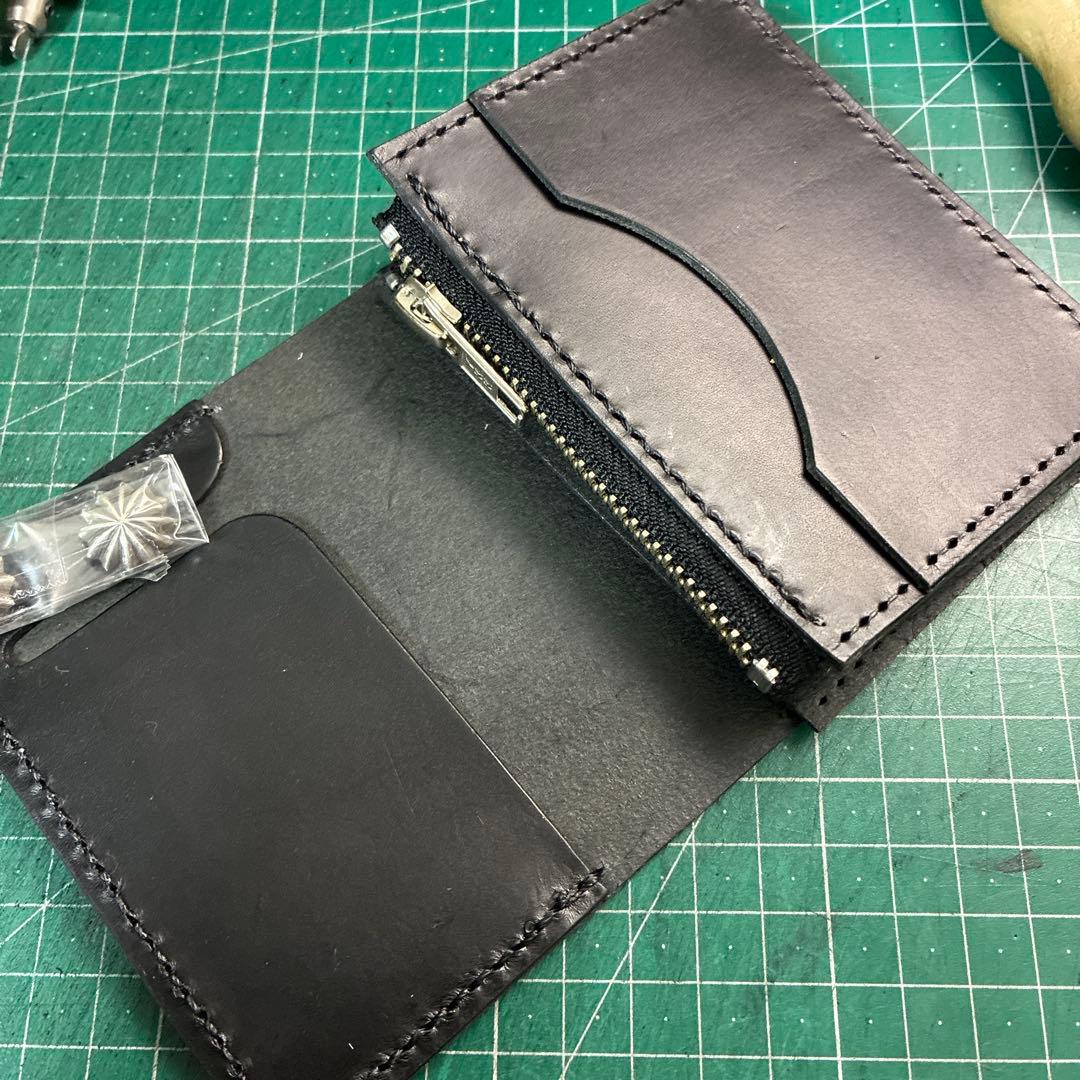 トラッカーウォレット　ショートサイズ　シルバー925アポロコンチョ