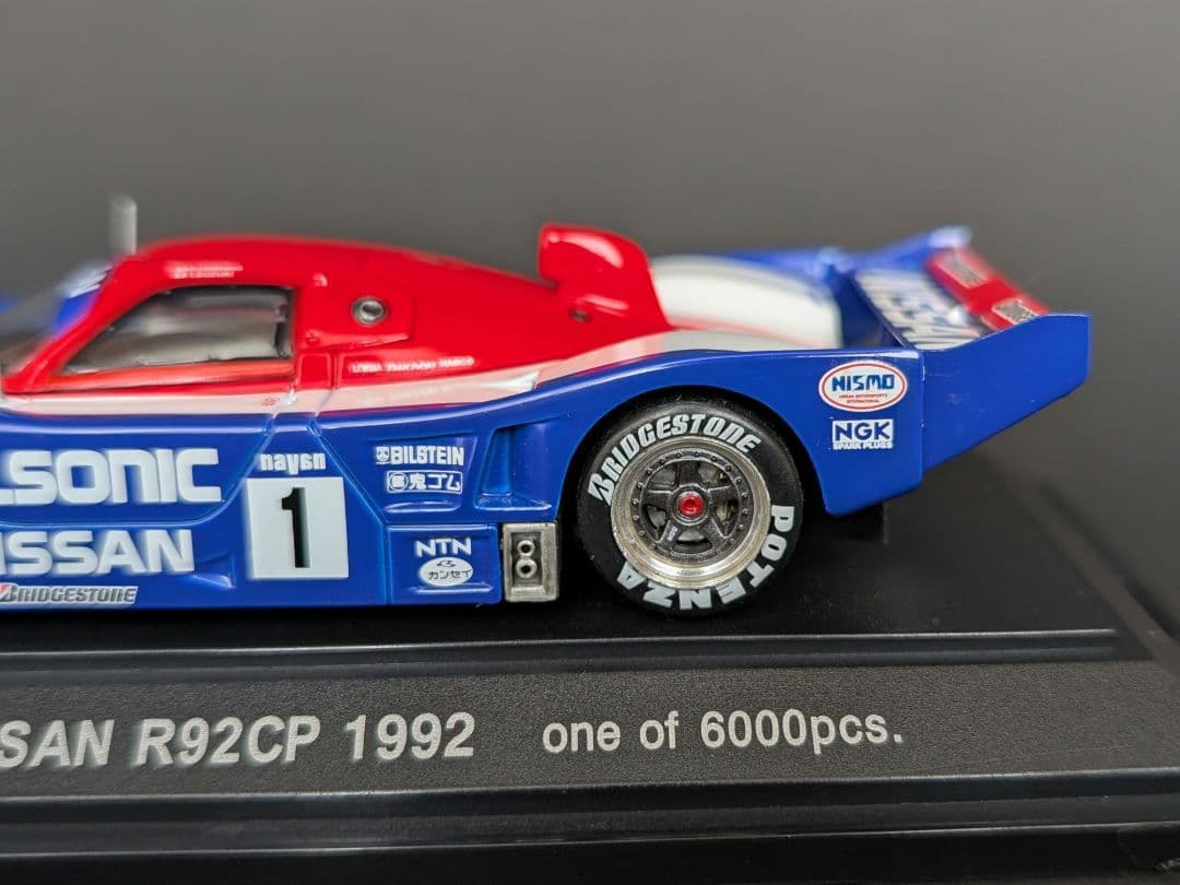 EBBRO 1/43 星野一義サイン入 カルソニック NISSAN R92CP