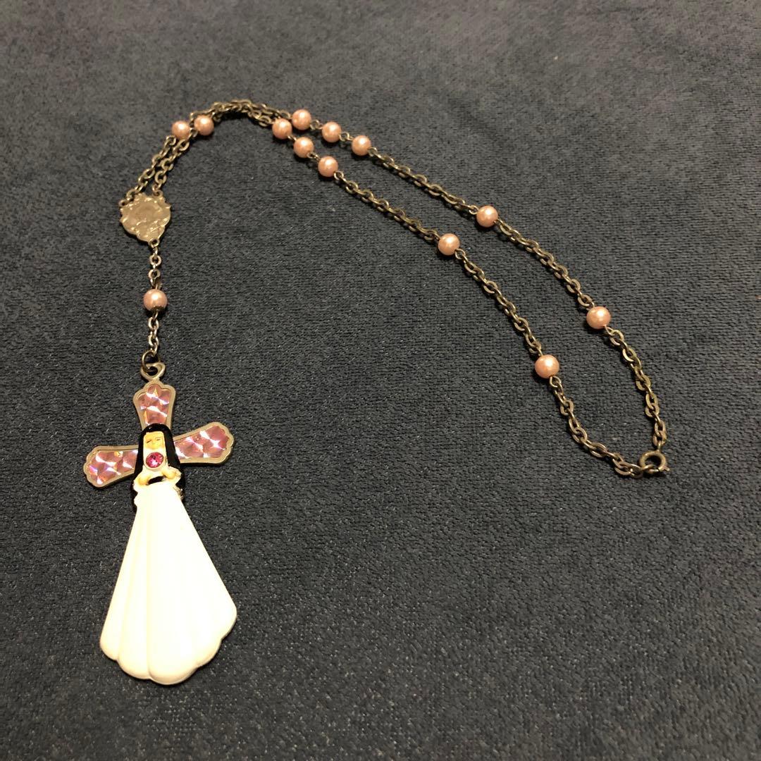 キャンディキャンディ　しあわせのクロス　ペンダント　昭和レトロ