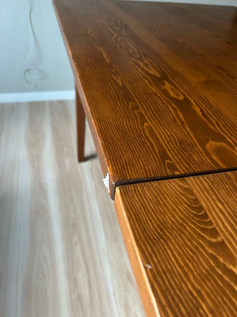 【引取りのみ】nico and … エクステンションテーブル　幅90～120cm