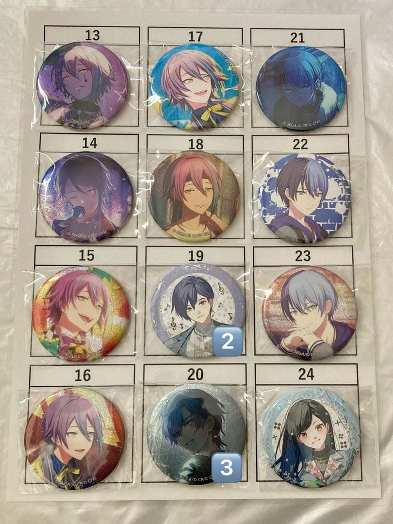 プロセカ　缶バッジ