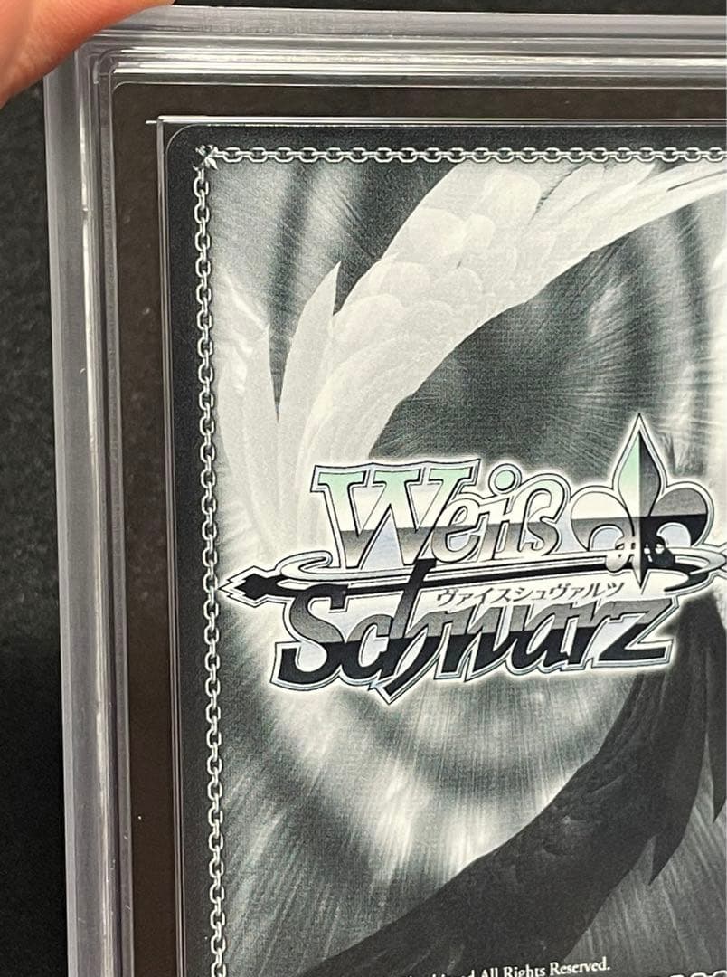 ARS鑑定10＋】街明かりと冬の街 雪花ラミィ SSP サイン 箔押し 完美品