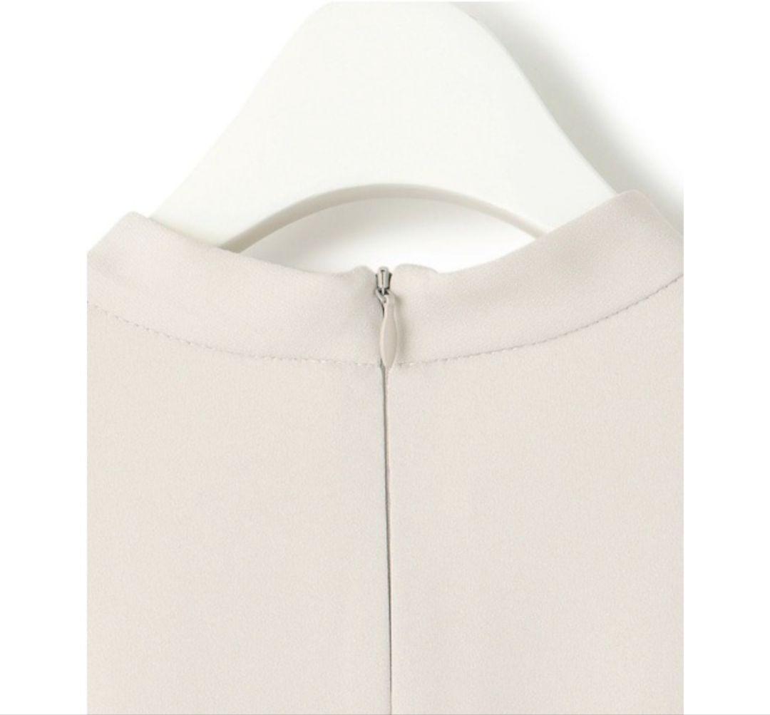 新品【洗える】クリスタルアムンゼン ウエスト切り替え ワンピース