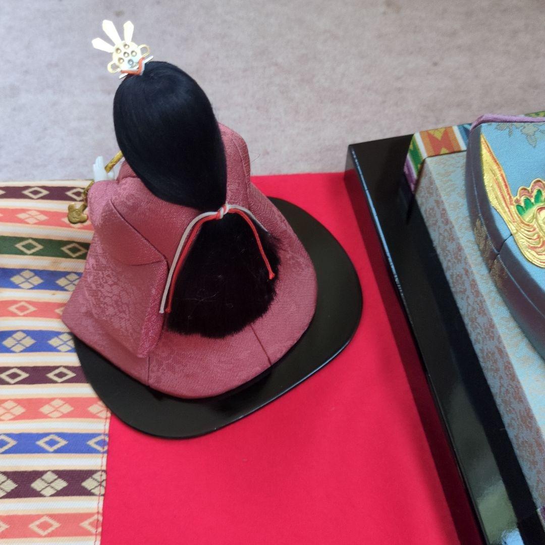 myg52 伝統的な木目込みひな人形 5体セット