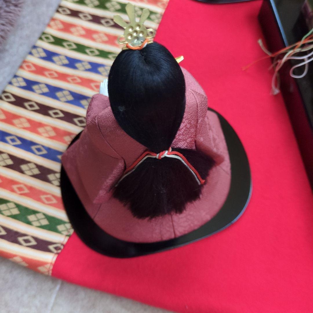 myg52 伝統的な木目込みひな人形 5体セット