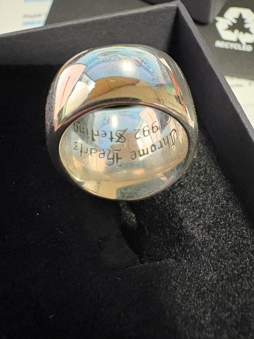 CHROME HEARTS 正規品 シルバー925 キーパーリング 14号