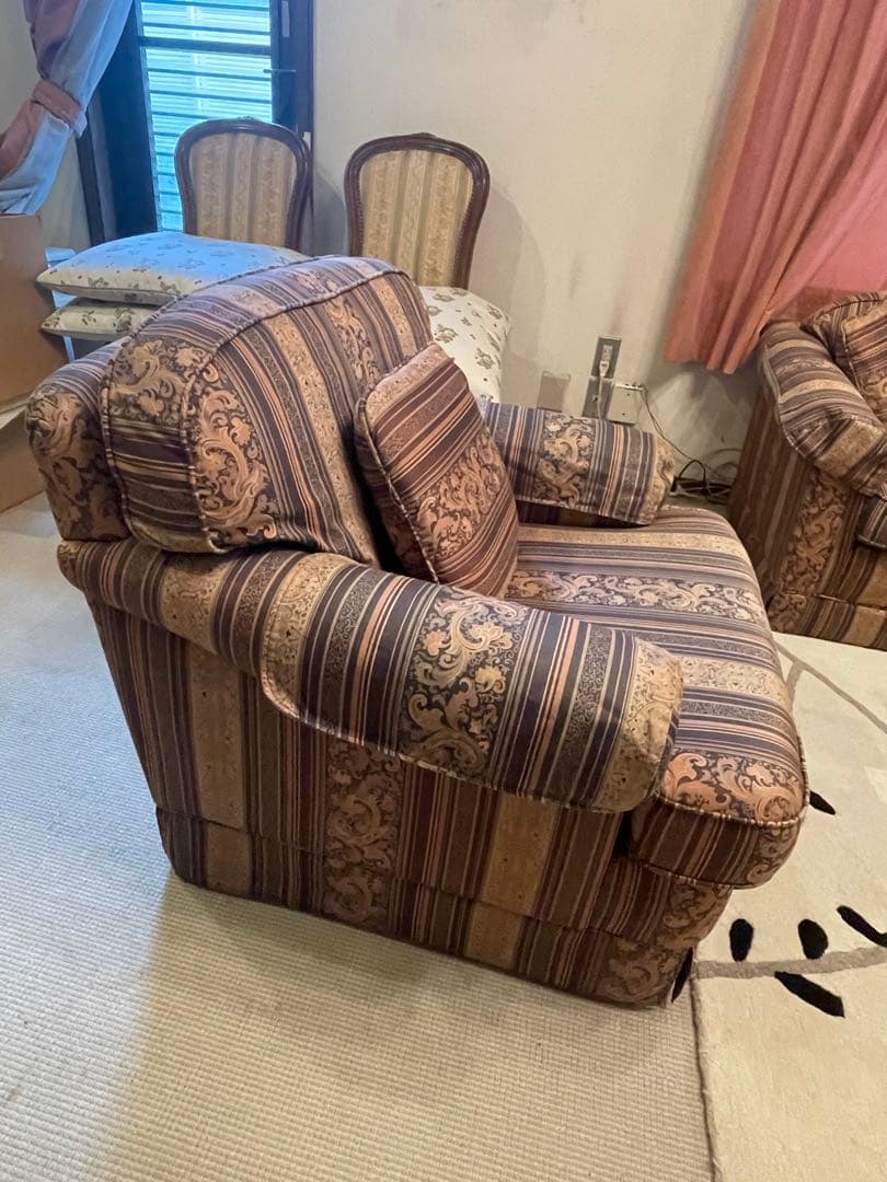 カリモク　ドマーニソファ3点セット　取りに来られる方のみ