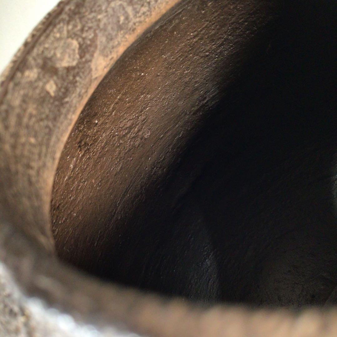 Ｍ６６２　茶釜　『釜師　門脇喜平造』『斑紫銅蓋』『真形釜』　共箱　茶道具