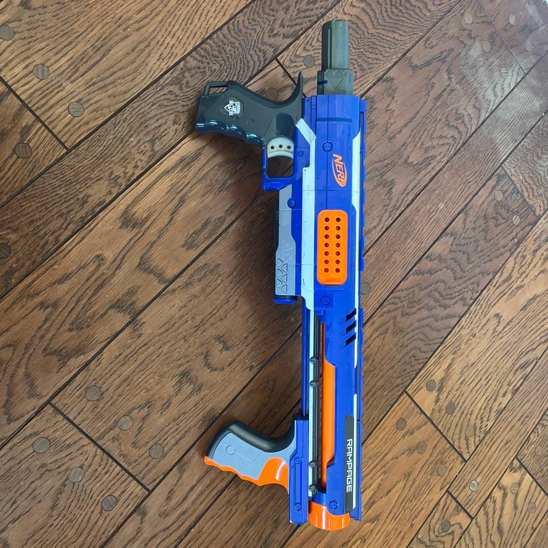 Nerf Elite 3丁セット アタッチメント・マガジン付き　ナーフ　エリート
