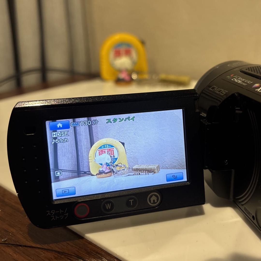 【美品】 SONY ハンディカム HDR-SR8 ブラック