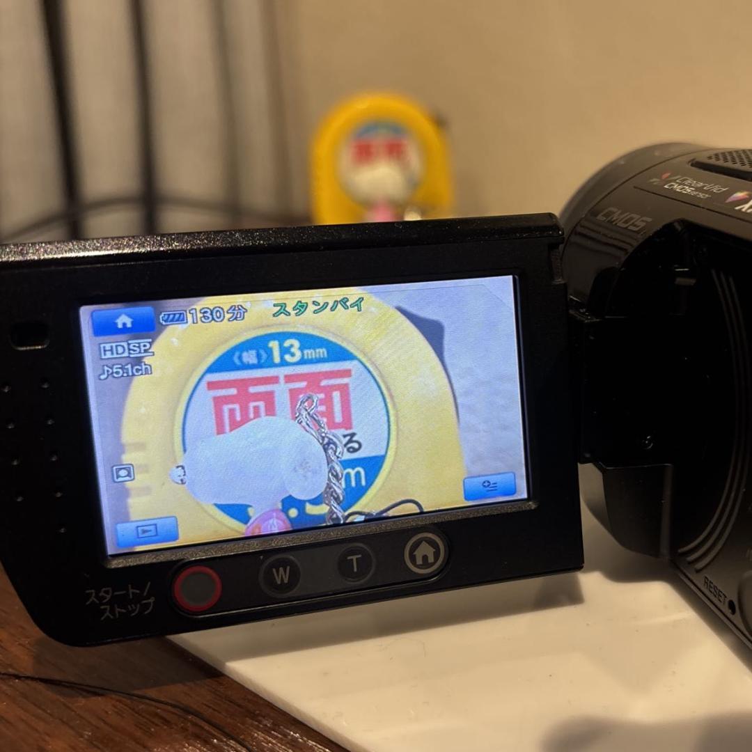 【美品】 SONY ハンディカム HDR-SR8 ブラック