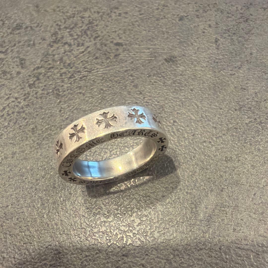 シルバー 彫刻入りリング FOREVER 203