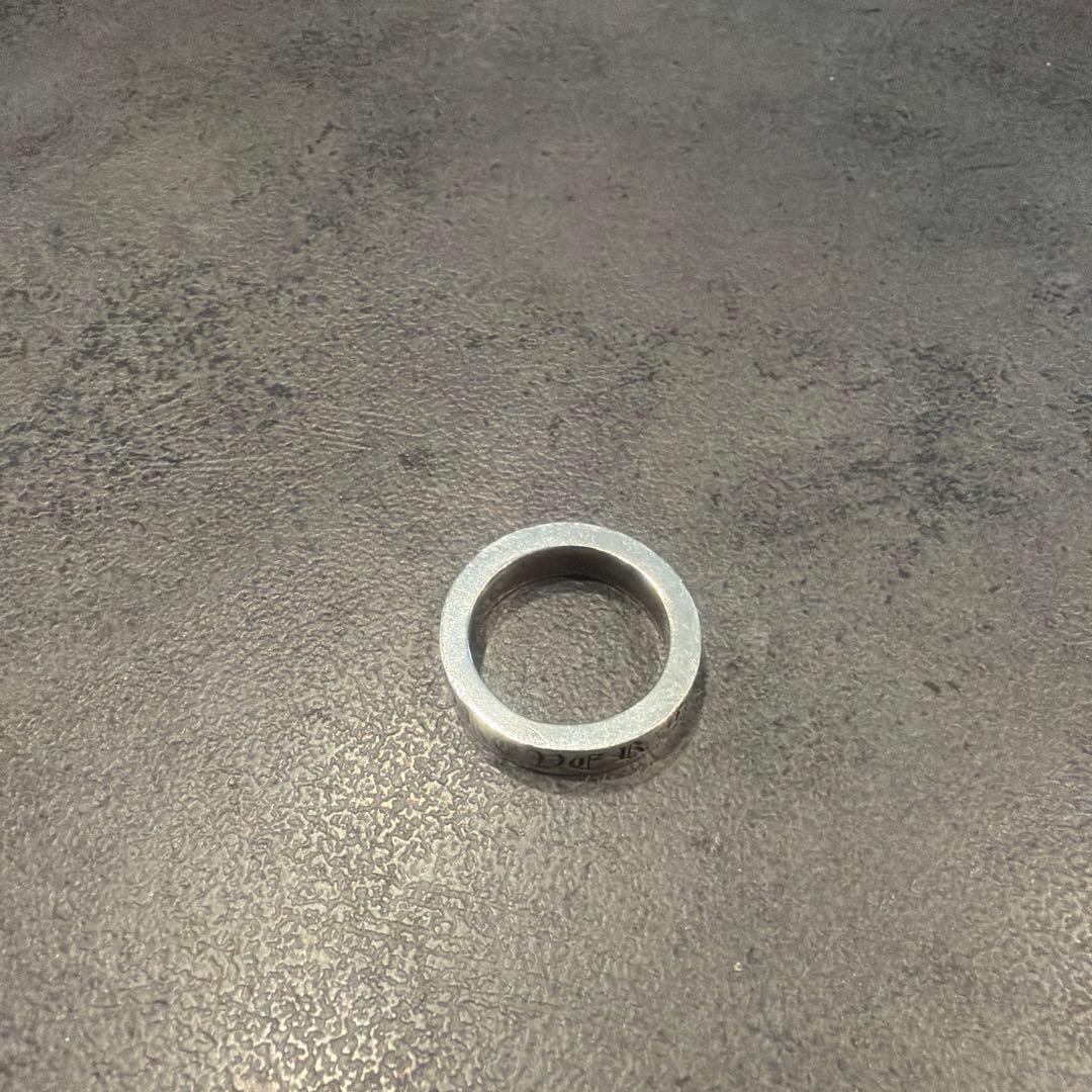 シルバー 彫刻入りリング FOREVER 203