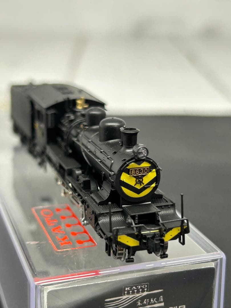 京都駅店特製品 蒸気機関車 ゼブラ塗装 弘前機関区 8020形8030号機型
