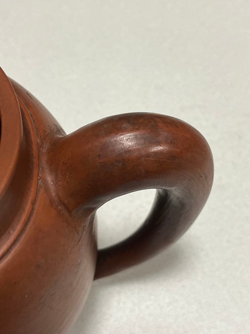 急須　ポット　茶器　朱泥