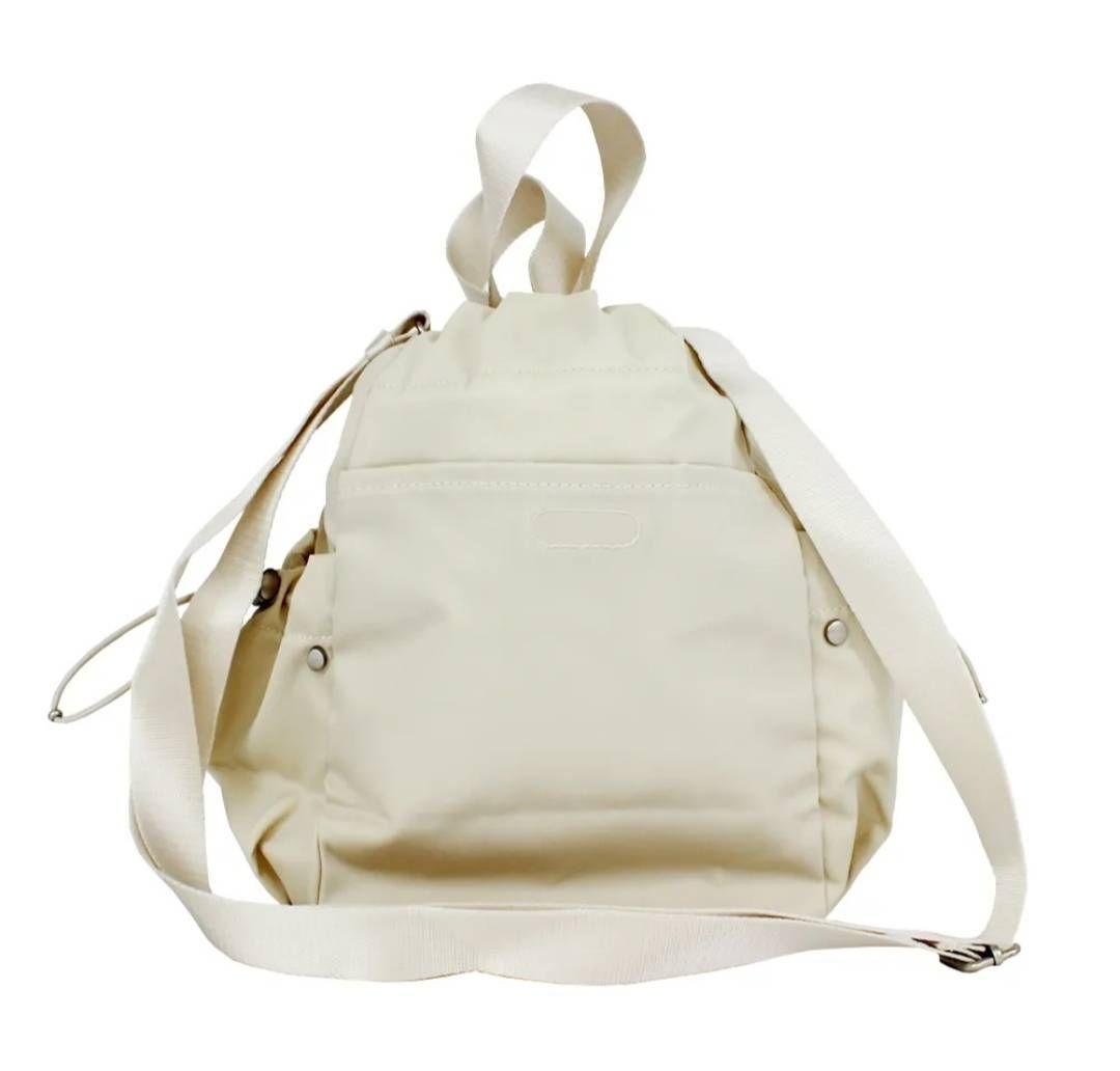 25AW新作 韓国限定 ノースフェイス ボニーバケットバッグ ミニ クリーム