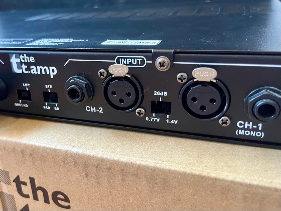 美品】Thomann S-100 MKII S-100mk2 パワーアンプ