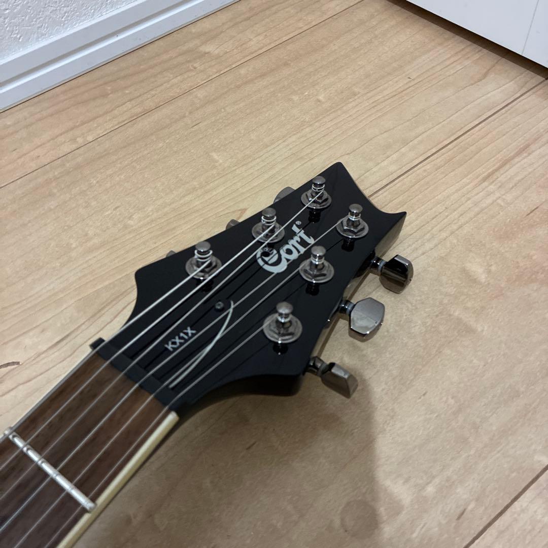 美品 Cort KX1X 24F EMG-HZ 搭載 スルーネック？エレキギター - メルカリ