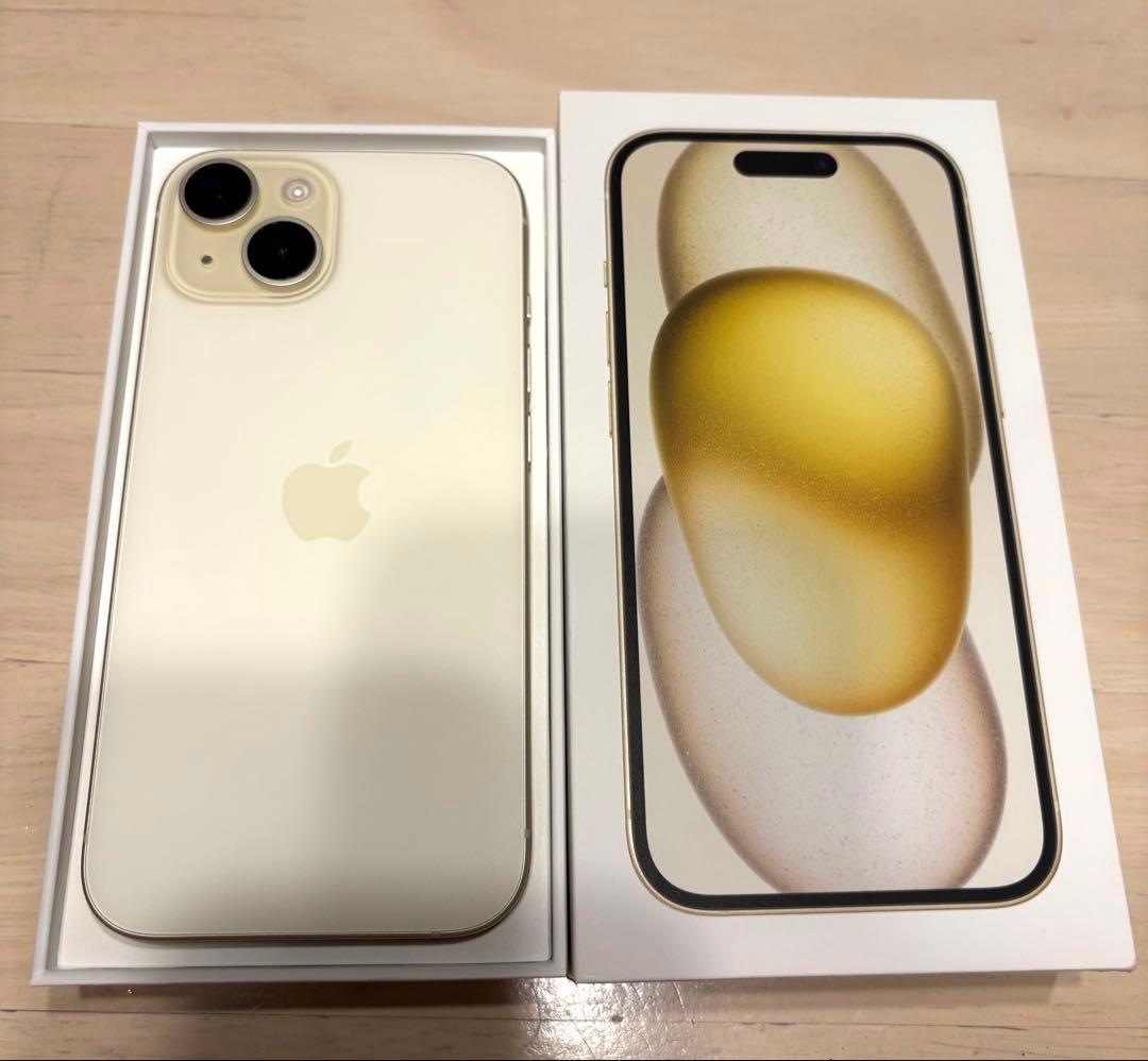 Apple iPhone15 イエロー 本体 Apple iPhone 15 simフリー 256GB