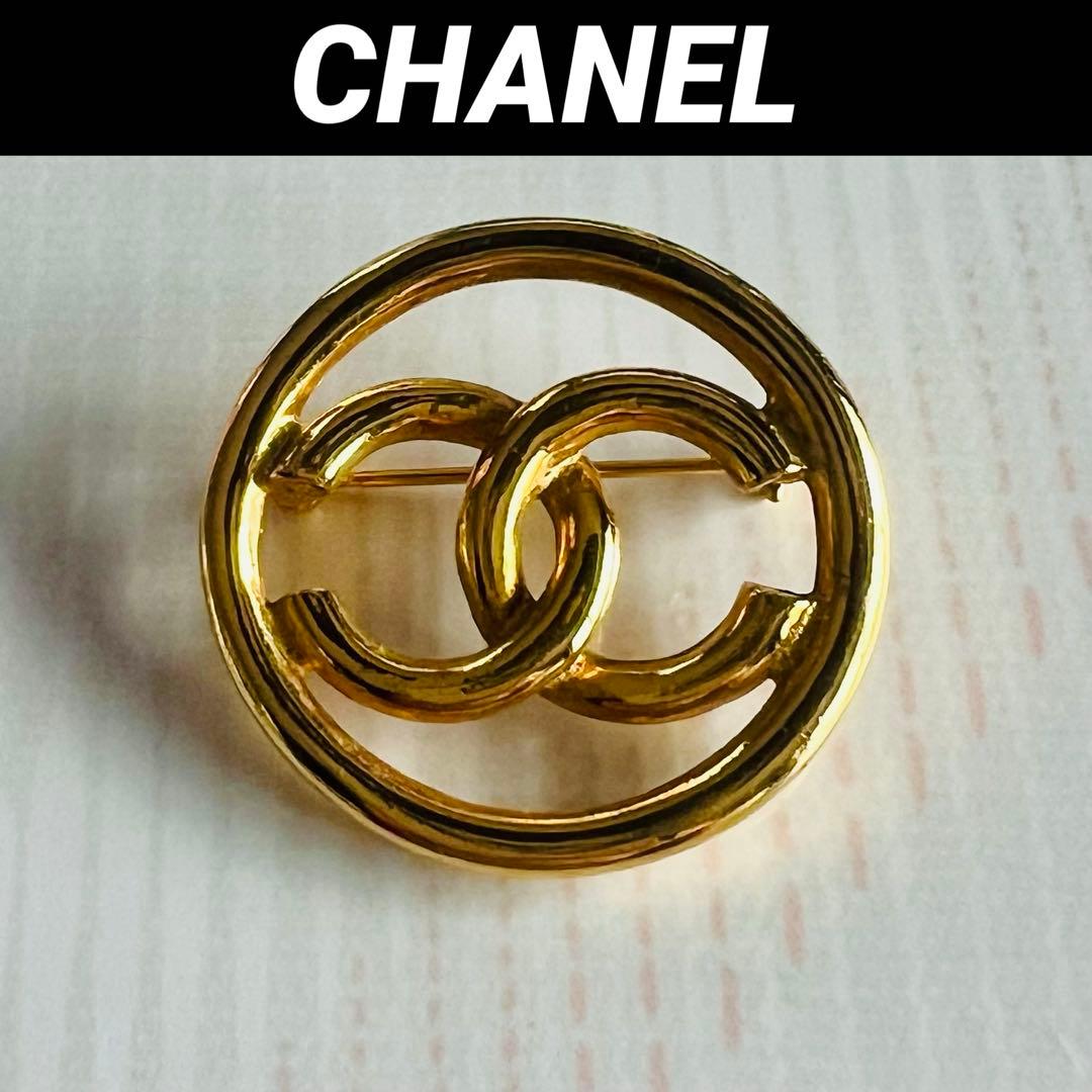 ⭐️シャネル CHANEL ココマークヴィンテージゴールドブローチ 1271