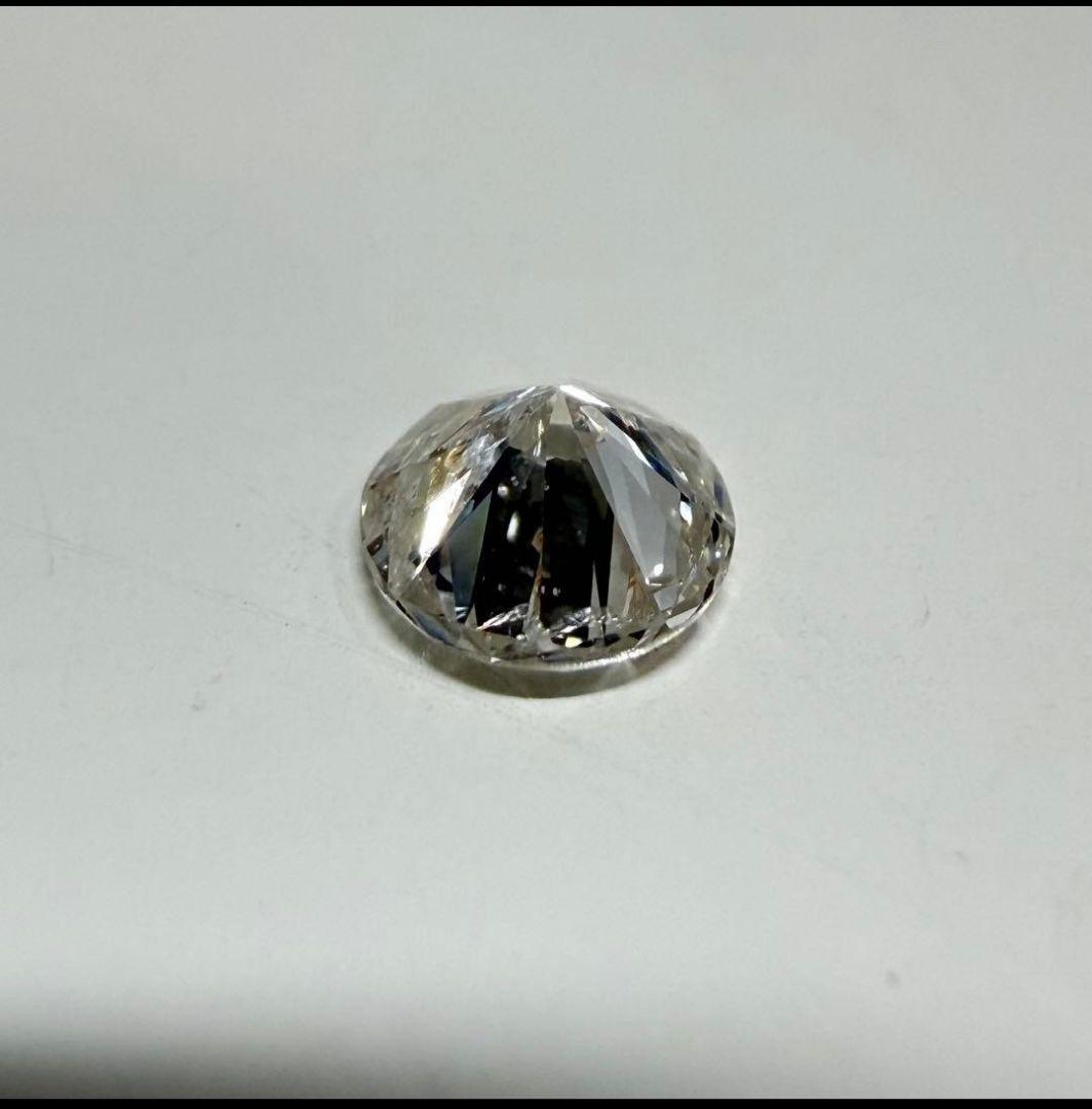 富*山様 0.356ct ラウンドカット天然ダイヤモンド　鑑定書付き