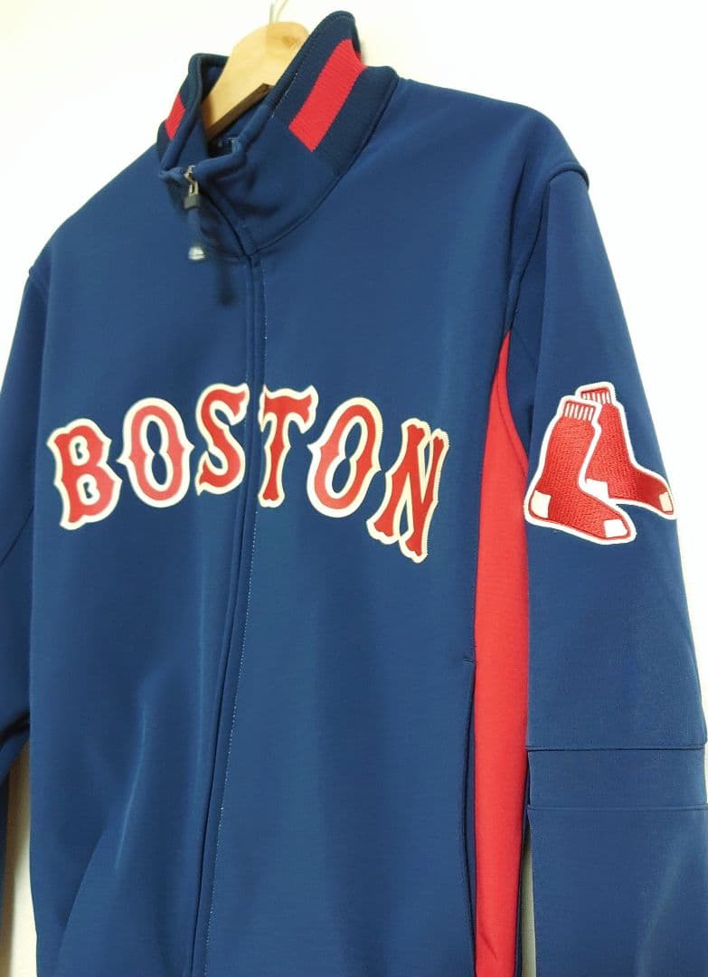 人気】マジェスティック MLB レッドソックス チームジャケット