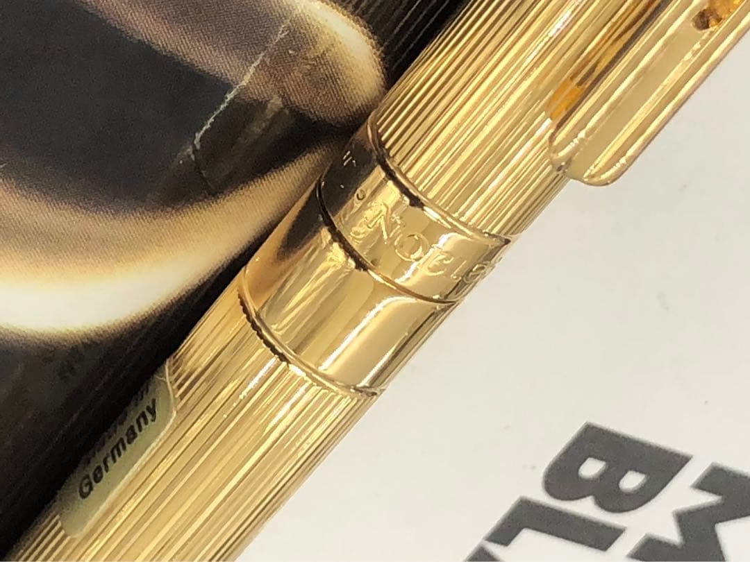 モンブラン 未使用！金運を引き寄せる黄金色！☆輝く総金張り稀少な