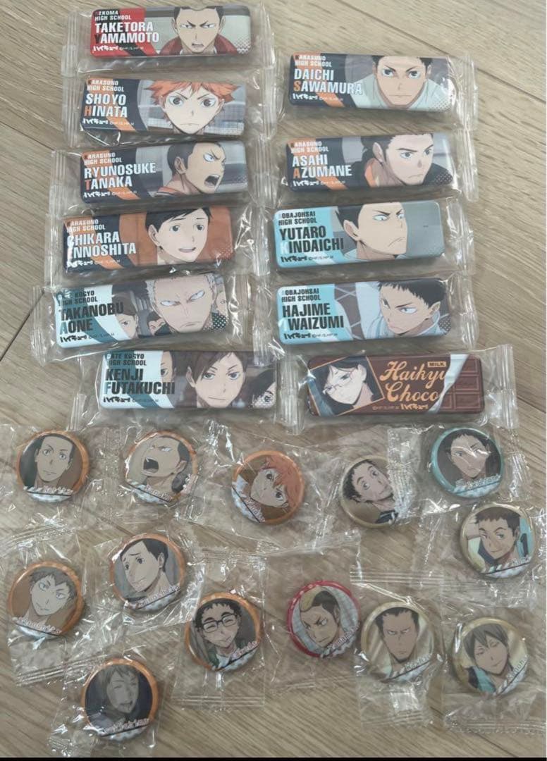 ハイキュー 入手困難缶バッジ まとめ売り ハイキュー 入手困難缶バッジ まとめ売り