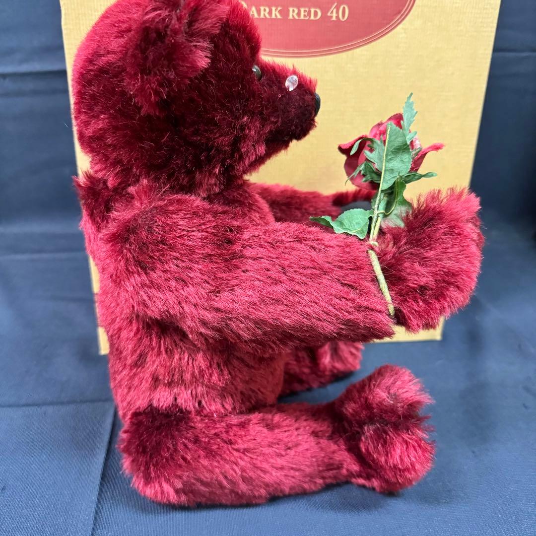 137-98 限定品 シュタイフ デュードロップローズ テディベア