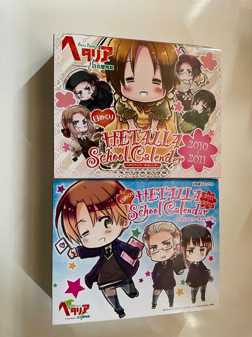 未開封品】ヘタリア日めくりスクールカレンダー2010～2011 ヘタリア