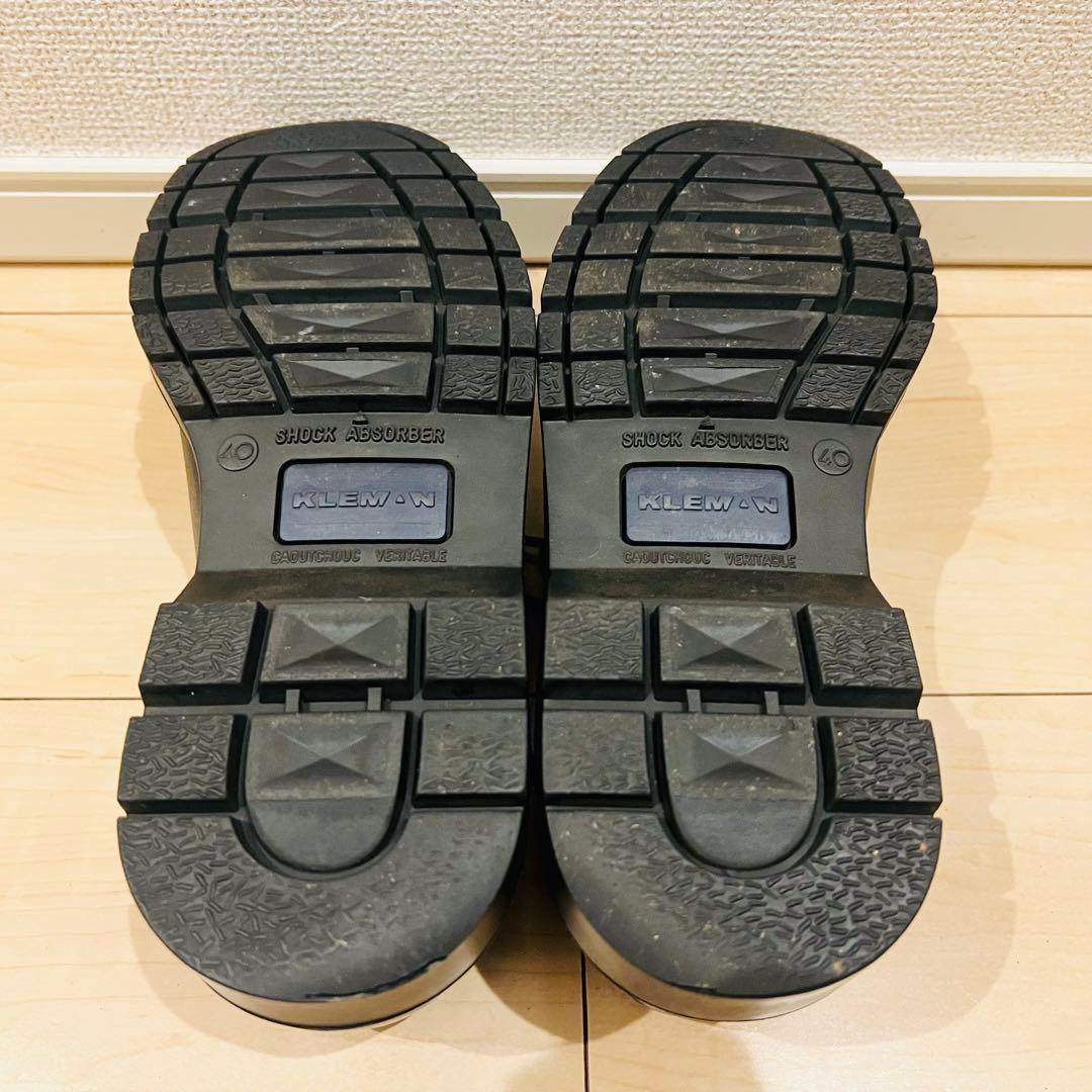 【美品】KLEMAN クレマン パドロール チロリアンシューズ ブラック 黒