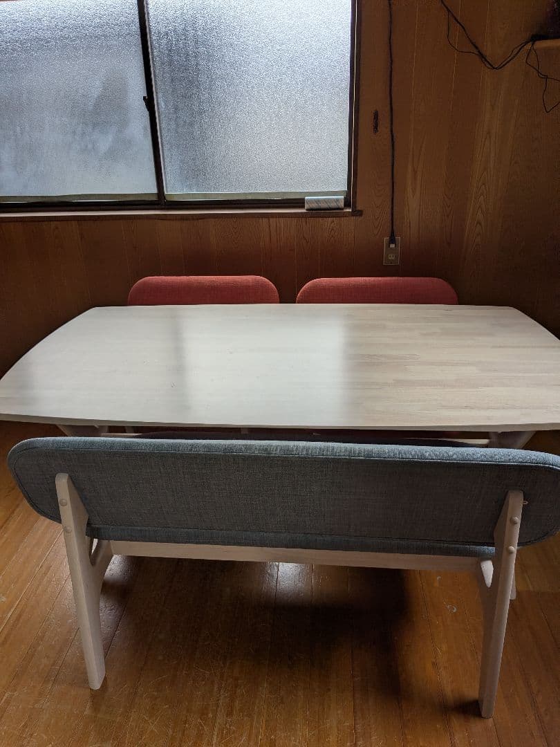 やこ。 ダイニングテーブル4点セット 4人用