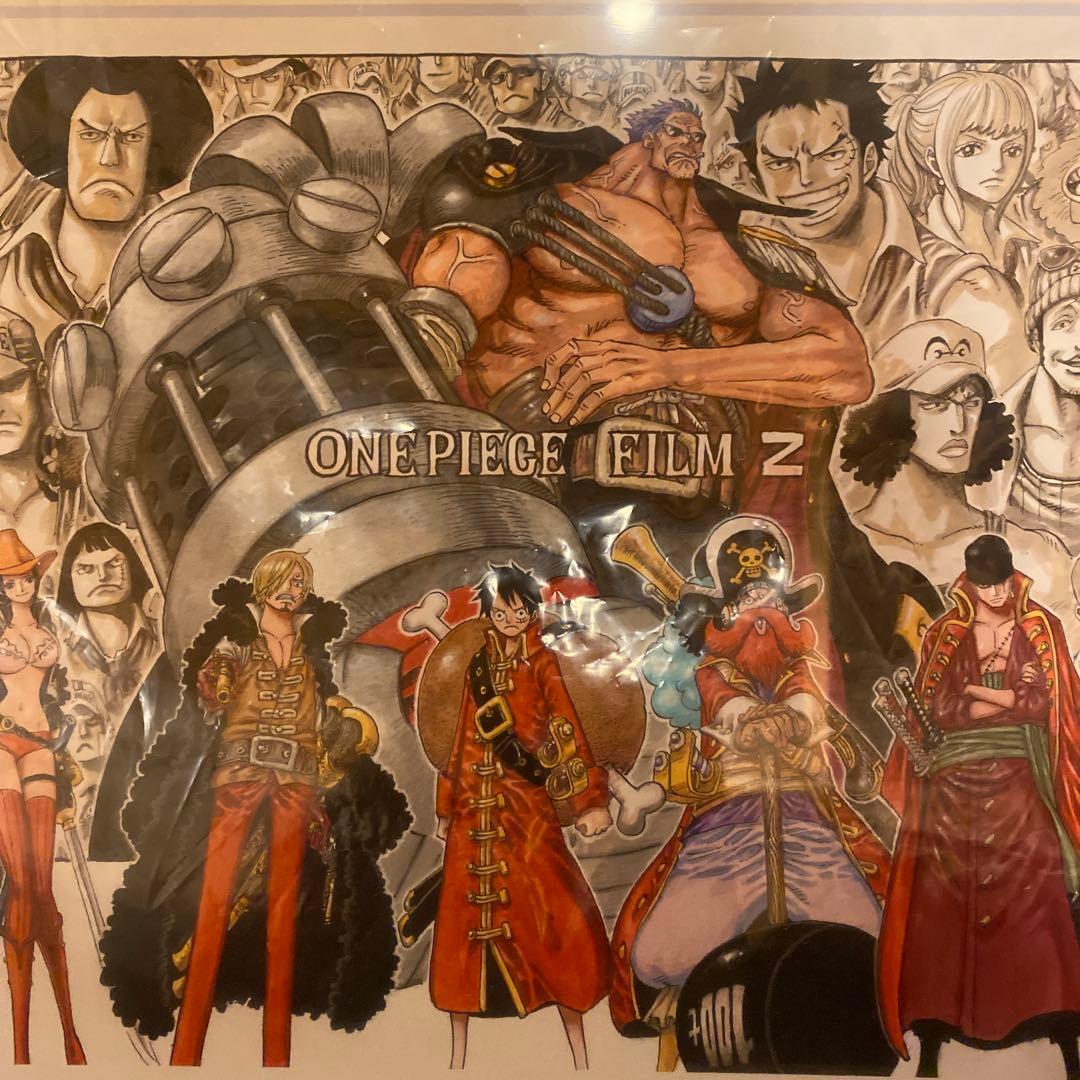 ONE PIECE ワンピースFILM Z 複製原画　 麦わらストア1周年記念