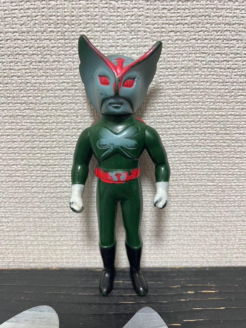 美品 超人バロム1パチソフビ 無版権 ソフビ当時物 昭和レトロ