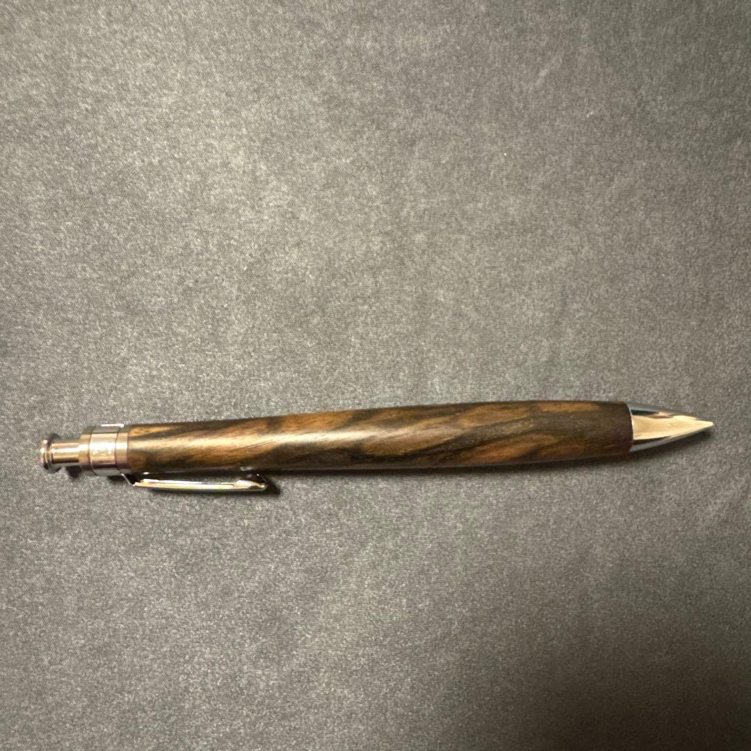 工房楔　ペンシル楔　黒柿孔雀杢