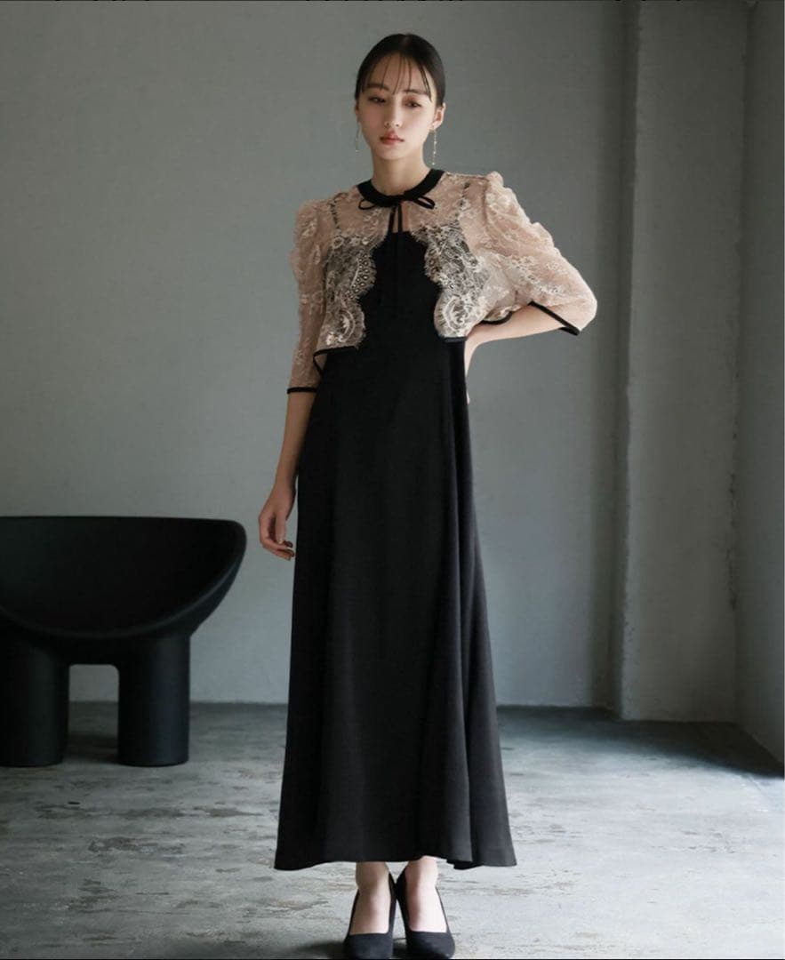 【専用商品】GIRL レースブラウス&マーメイドキャミワンピースセット GIRL DRESS FOR NOW ドレス 「2WAY 着回しを楽しめる」レースブラウス