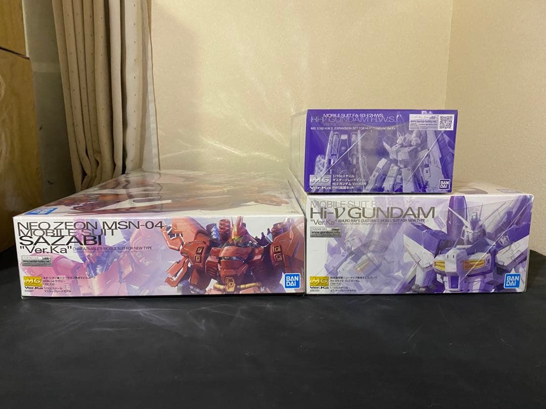 a*n様 サザビー Ver.Ka & ハイニューガンダム セットHWS拡張